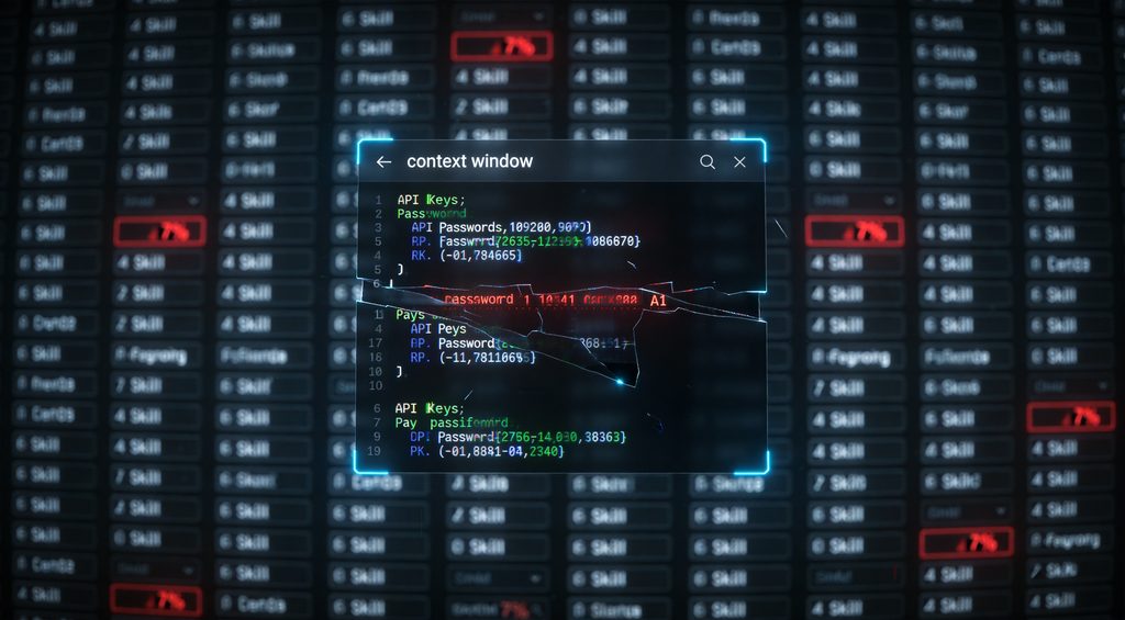 Close-up, extreme detail shot of a ClawHub marketplace web interface on a computer monitor